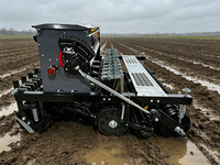 Semoir sans labour DASHAN pour blé, 12 rangs, pour tracteur