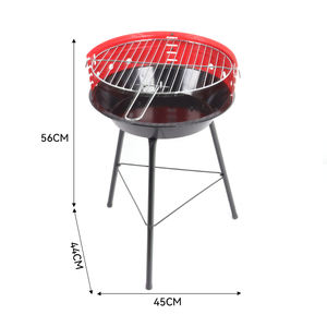<span class=keywords><strong>Barbecue</strong></span> rond simple à hauteur réglable à bas prix <span class=keywords><strong>Barbecue</strong></span> à charbon de bois <span class=keywords><strong>Barbecue</strong></span> pique-nique avec support de rangement - Product Image 3