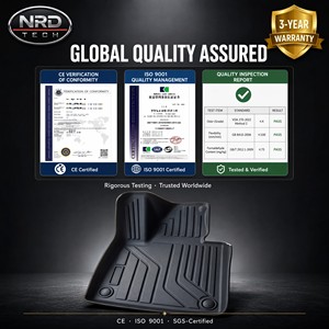 แผ่นรองพื้นรถยนต์ TPE สำหรับ BYD-Sealion 5 Song Pro-RHD-DM-i-5S_2026 หนา 4 มม. ขอบยก 3 มิติ กันน้ำ ไร้กลิ่น เป็นมิตรกับสิ่งแวดล้อม ปูเต็มคัน - Product Image 2