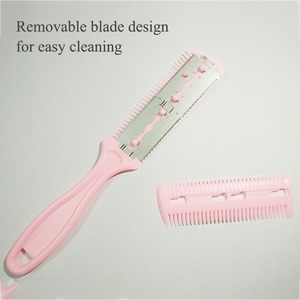 Kit de Herramientas de Peluquería, <span class=keywords><strong>Tijeras</strong></span> de Peluquero, Navaja Mágica, Peine, 1 Pieza, <span class=keywords><strong>Tijeras</strong></span> de Pelo de Doble Cara de Alta Calidad - Product Image 5