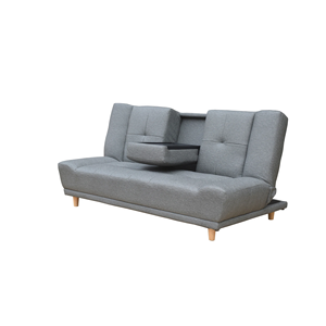 Sofá <span class=keywords><strong>Cama</strong></span> Plegable Moderno Multifuncional de Buena Calidad, Hecho con Estructura de Madera y Tapicería de Tela - Product Image 3