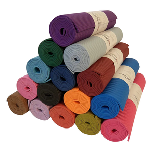 เสื่อโยคะพีวีซีหนา4มม. สำหรับออกกำลังกายในร่ม2025 - Product Image 1