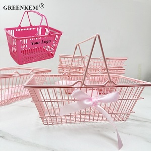 Kotak penyimpanan kuku Mini seni besi merah muda, 3 gaya Display alat peraga foto kreatif lucu ornamen kotak penyimpanan kuku - Product Image 1