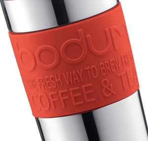 Acero inoxidable 16oz doble pared Acero inoxidable <span class=keywords><strong>Francia</strong></span> prensa taza de café con tapa y pajita taza de vacío logotipo personalizado - Product Image 5