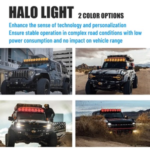 Linkable Off Road <b>Lights</b> Off Road <b>Lights</b> 12V Auxiliary <b>Driving</b> <b>Lights</b> Led - Product Image 3