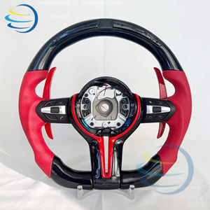 Volant personnalisé <span class=keywords><strong>BMW</strong></span> LED chauffant et vibrant en fibre de carbone alcantara <span class=keywords><strong>M</strong></span> <span class=keywords><strong>Sport</strong></span> F30 F10 535i F32 F20 F36 F22 M4 F82 X5 F15 - Product Image 5