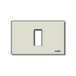 Placa de Aluminio con Broche Dorado de 12 Pulgadas de Largo, 7.5 Pulgadas de Ancho y 0.6 Pulgadas de Alto, Accesorio para Cableado - Product Image 1