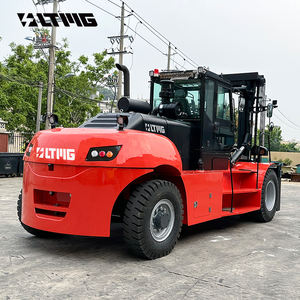 LTMG Hoge Kwaliteit Nieuwe <span class=keywords><strong>20</strong></span> <span class=keywords><strong>Ton</strong></span> Wiellader Diesel Heftruck met 3-traps 3,5m Mast - Product Image 4