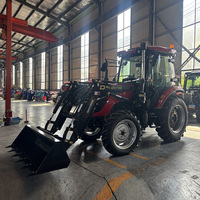 Tracteur de Verger 50 CV 4x4 CE COC Compact Diesel pour l'Agriculture, le Jardin et la Serre