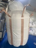 Sac Jumbo Imperméable et Résistant aux UV en Polypropylène Tissé avec Fermeture Éclair de 4 Pouces, Conçu pour les Poudres Plastiques