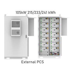 ขายตรงจากโรงงาน แบตเตอรี่ LiFePO4 105kW 215kWh 241kWh 250kWh และอินเวอร์เตอร์ PCS ระบบจัดเก็บพลังงานออลอินวัน พร้อมระบบ BMS ในตัว - Product Image 4