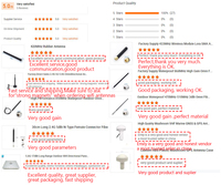 Antena de Tubo de Cobre 2.4G de Alta Ganancia, Duradera, Omnidireccional Interna, Polarizada Verticalmente, 3dBi, 15cm, RG1.13, UFL, MHF, para WiFi6, IoT, Drones, Routers
