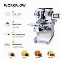 Machine d'alignement et d'agencement de plateaux pour boulettes, biscuits et siomai