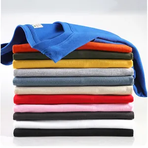 high quality heavyweight cotton plain prin bodybuilding cheap 200 gsm wholesale garment dyed oversized tshirts for mens