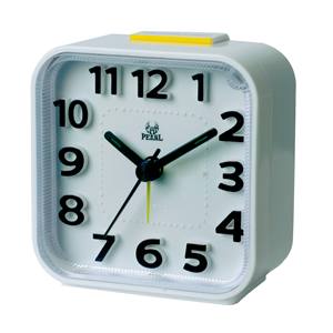 Reloj despertador analógico con batería, silencioso, sin sonido, con función de repetición, número 3D, oferta - Product Image 2