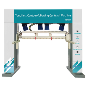 Machine de lavage de voitures industrielle automatique électrique à jet de mousse Cheerwash Toma, design cyberpunk professionnel, acier inoxydable - Product Image 2