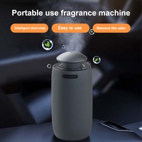 Offre Spéciale 15ML Smart Desktop Diffuseur d'huiles essentielles sans eau 7 lumières de couleur Diffuseur d'arôme d'atomisation froide pour bureau de voiture pour