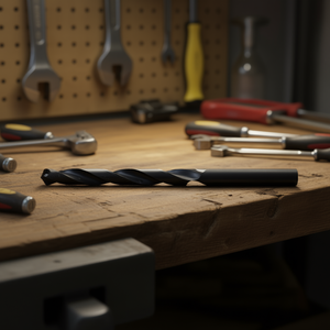 Broca Helicoidal HSS de 9.8 mm, 133 mm de Longitud, Serie Corta, Recubrimiento Negro, Multiusos - Product Image 3