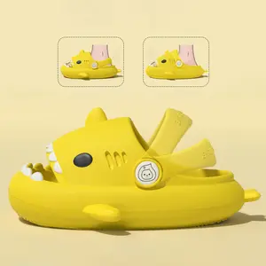 FAN Little Shark Sandals EVA Sandals Baby Shoes Couple Beach Shark Shoes