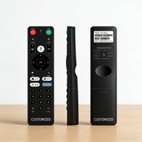 Télécommande vocale de remplacement OEM ODM avec code fixe pour téléviseur intelligent
