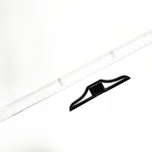 Regla en T de Plástico Transparente de 75 cm, Escala Graduada de Acrílico, Regla en T de Alta Calidad - Product Image 4