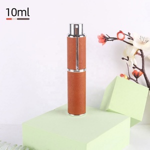 Venta Directa de Fábrica, Nuevo Diseño, Botella Recargable de 10 ml con Base de Cuero, Atomizador de Perfume, Pulverizador de Niebla Fina para Sets de Regalo - Product Image 4