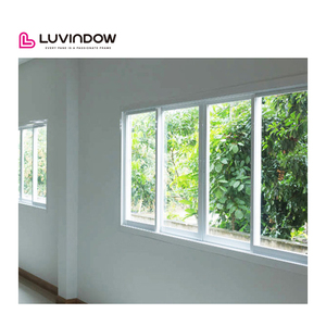 Cao cấp cửa sổ nhà cung cấp luvindow tùy chỉnh Tempered low-e nhà cửa sổ kính thiết kế ba tráng men nhôm trượt cửa sổ - Product Image 3