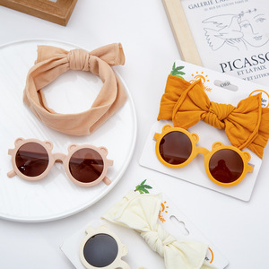 Niedliche Kinder-Sonnenbrille <span class=keywords><strong>CROESUS</strong></span> 3621CC2 UV400 Vollrand-Sonnenbrille mit Cartoon-Design Nylon-Stirnband und % UV-Schutz - Product Image 2