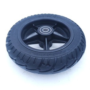 Roues en caoutchouc massif 200x50, pneus 8 pouces sans air, assemblage, roue de scooter <span class=keywords><strong>électrique</strong></span>, fauteuil roulant, remplacement de scooter <span class=keywords><strong>électrique</strong></span> - Product Image 4