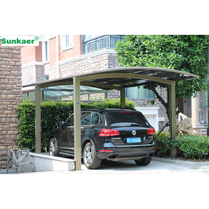 Sự lựa chọn tốt nhất xe bãi đậu xe đổ dù để che nắng nhà để xe mạnh mẽ carport nhôm mái hiên tán Polycarbonate mưa đổ nhập cửa tán - Product Image 5