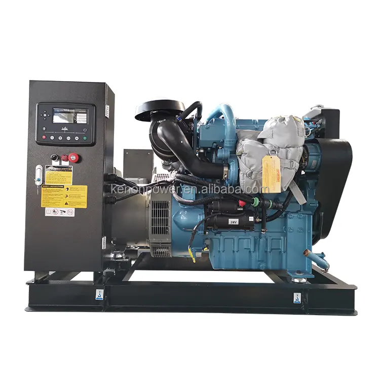 CCS BV ABS DNV 50HZ/60HZ פרקינס 415GM מנוע 10KW הימי דיזל גנרטור 12.5KVA עבור ספינה