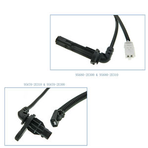 후방 우측 좌측 ABS 휠 속도 센서 95680-2E300 95680-2E310 현대 투싼 기아 스포티지 2.0L 2.7L 2005-2009 <span class=keywords><strong>956802E300</strong></span> 에 적합 - Product Image 6