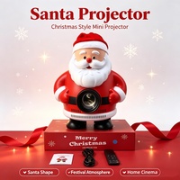 Projecteur de Noël 1080P à courte focale Full HD 1080 4K Multimédia Vidéo Home Cinéma LCD Smart Android