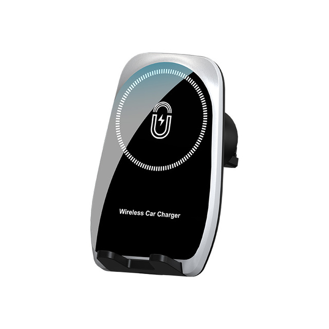 Hot-Selling 15W Wireless Car Charger with Strong Magnetic Lock Rechargeable Phone Thin Holder Magnetic Car Phone Holder