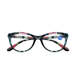 DOISYER 2023 anti bleu couleurs et marques personnalisées montures complètes avec motif <span class=keywords><strong>de</strong></span> fleurs presbytes en plastique <span class=keywords><strong>pas</strong></span> <span class=keywords><strong>cher</strong></span> <span class=keywords><strong>lunettes</strong></span> <span class=keywords><strong>de</strong></span> lecture - Product Image 5