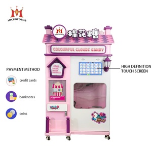Popular en el mercado, máquina de hilo dental de caramelo dulce de 32 patrones, máquina expendedora de aperitivos, máquina de algodón de azúcar automática comercial de <span class=keywords><strong>precio</strong></span> barato - Product Image 2