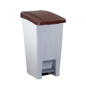 Contenitore per rifiuti riciclabili da 60 litri con apertura a pedale. Verde. - Product Image 5