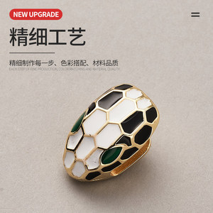G3994 Snake Head <b>Bag</b> Hardware Zinc Alloy Gold Color DIY <b>Accessory</b> - Product Image 4