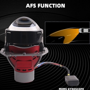 AFS Sanvi 60W 6000K Auto Lighting System Super Bright <b>LED</b> Headlight Retrofit 3 Inch Bi <b>LED</b> <b>Projector</b> Lens Headlights 6000K Color - Product Image 3