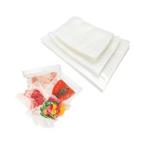 Custom Logo PE <b>Transparent</b> Moisture Proof Food Grade Heat Seal Vacuum <b>Bag</b> for Food Storage Snack Vegetable Beef Meat Nuts Milk - Product Image 2