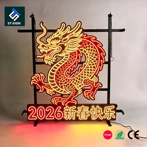 Letrero de Neón LED RGB con Nombre Personalizado para Publicidad Comercial y Decoración, IP65 Impermeable, Montaje en Pared, Uso en Exteriores - Product Image 1