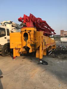 Camión Bomba de Concreto Diésel Isuzu Usado de 37m, 42m, 48m, 52m Montado en Camión con Capacidad de 18m³/h y Alcance Vertical de 120m - Product Image 4