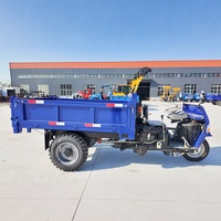 Tricycle à trois roues diesel, tricycle cargo, tricycle à essence avec benne ouverte, moto de livraison, camion à essence pour adultes, moteur 250CC