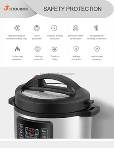 سوق الولايات المتحدة الأمريكية موديل ساخن 5/6QT متعدد الوظائف كهربائي فضي صلب مقاوم للصدأ الإسكان أدوات طهي بطيئة - Product Image 6