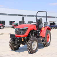 Mini-tracteur de haute qualité avec moteur diesel, tracteur agricole robuste, compact 4x4, petites machines agricoles pour la ferme