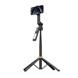 CL12P AI Support de téléphone avec suivi du visage Bâton à <span class=keywords><strong>selfie</strong></span> pliable portable avec télécommande sans fil Rotation Bâton à <span class=keywords><strong>selfie</strong></span> - Product Image 1