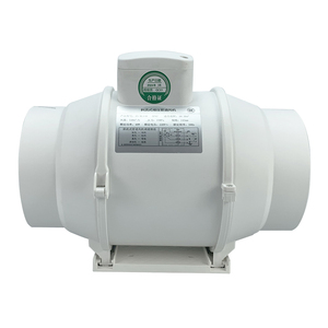 Chất lượng cao 12 inch im lặng nhựa Quạt thông gió 2 tốc độ hỗn hợp dòng chảy thủy canh <span class=keywords><strong>Inline</strong></span> kênh <span class=keywords><strong>Duct</strong></span> <span class=keywords><strong>fan</strong></span> đối với nhà kính - Product Image 3