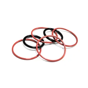Food Safe Silicone FPM Buna EPDM Rubber O-rings Various Custom Size Rubber O-ring Low Temperature Resistance VMQ Rubber O-ring