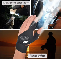 Gants Torche Lumineux pour Activités de Plein Air : Lampe de Survie pour Camping et Randonnée