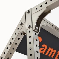 Samtek Commercial Gym Power Rack en Acier Inoxydable Tout-en-un pour Squat, Bench Press et Entraînement de Soulevé de Terre
